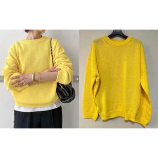 アパルトモンドゥーズィエムクラス(L'Appartement DEUXIEME CLASSE)のL'Appartement GENTLEMAN KNIT  極美品(ニット/セーター)