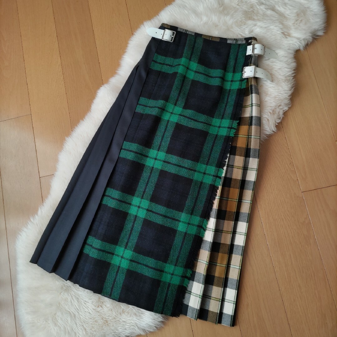 O'NEIL of DUBLIN(オニールオブダブリン)のオニールオブダブリン☆GB10☆コンビマキシスカート レディースのスカート(ロングスカート)の商品写真