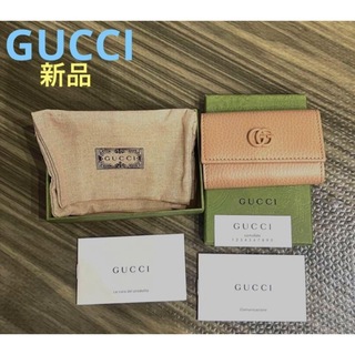 グッチ(Gucci)のGUCCI キーケース　グッチ　GG マーモント キーケース 6連　レザー(キーケース)