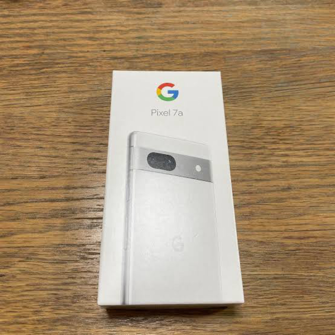 google pixel7a 128GBスノー 白 本体 新品未使用スマートフォン本体