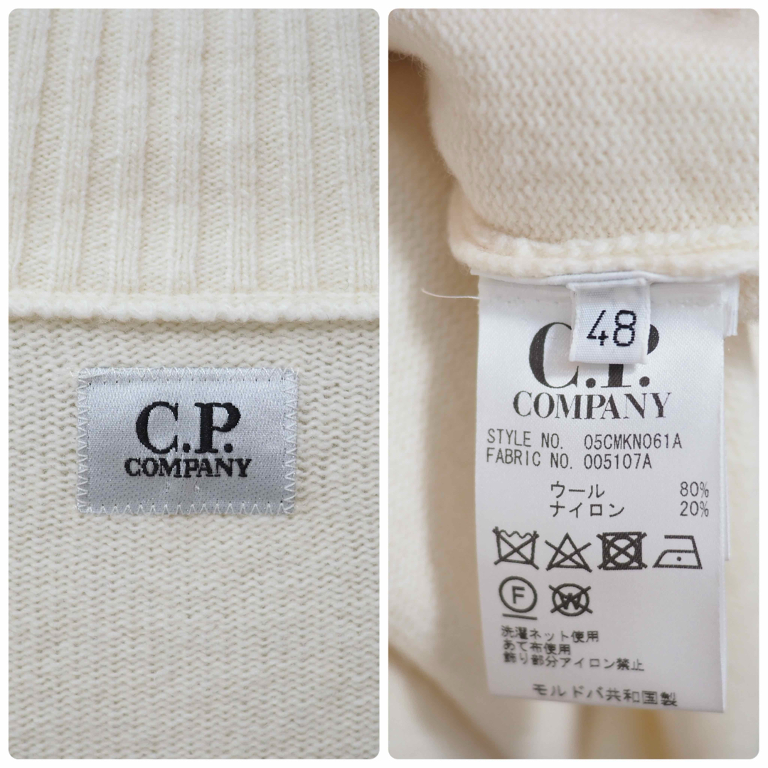 ☆美品☆C.P.COMPANY ゴーグルレンズ ドライバーズニット サイズ50