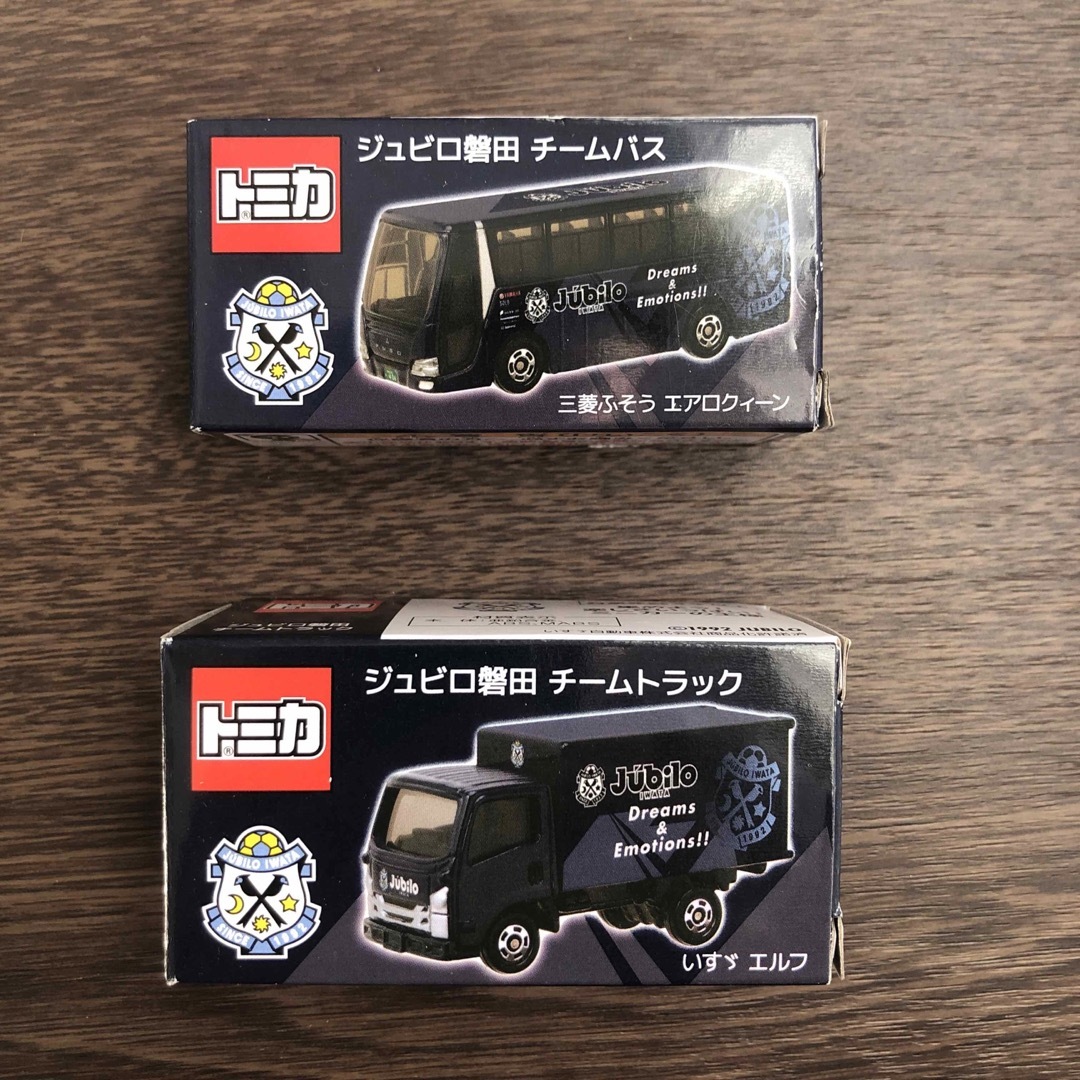 Takara Tomy(タカラトミー)のジュビロ磐田 限定トミカ チームバス トラック エンタメ/ホビーのおもちゃ/ぬいぐるみ(ミニカー)の商品写真