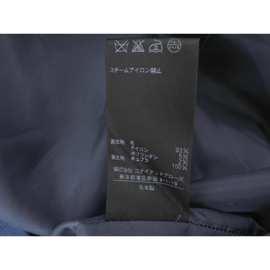 UNITED ARROWS(ユナイテッドアローズ)のユナイテッドアローズ ウール混 タイト スカート size38/青  ◇■ レディース レディースのスカート(ひざ丈スカート)の商品写真