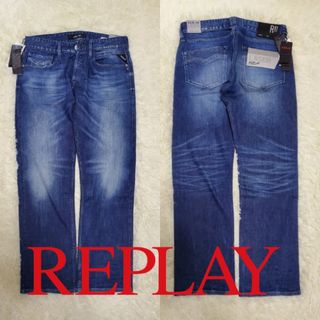 リプレイ(Replay)のREPLAY★メンズブルージーンズ★定価30240円★新品未使用(デニム/ジーンズ)