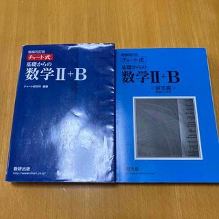 チャート式基礎からの数学２＋Ｂ　➕解答編(その他)