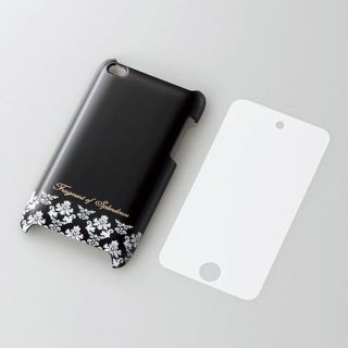 エレコム(ELECOM)の4th iPod touch用シェルカバーfor Girl ダマスク(ポータブルプレーヤー)