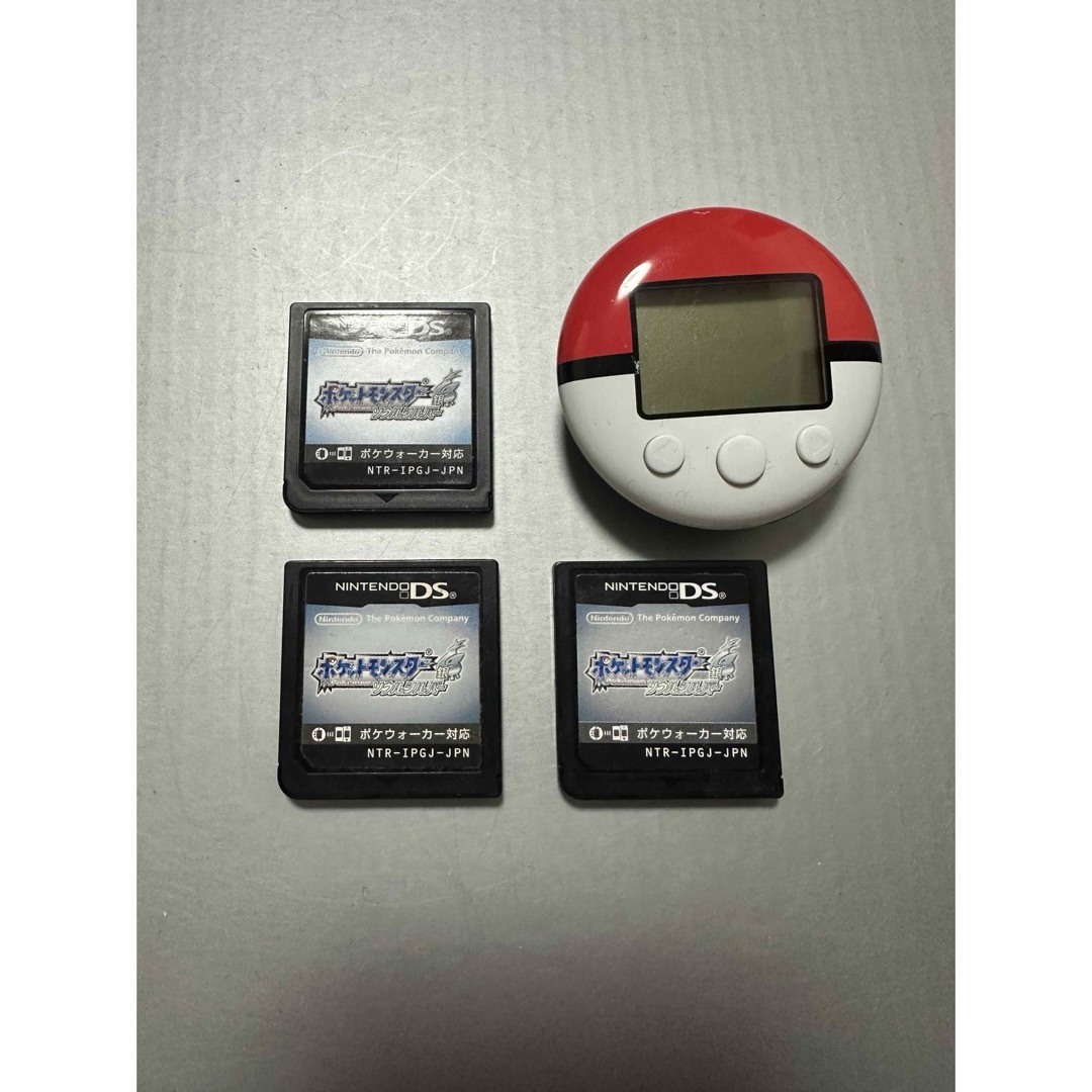 送料無料/新品】 ポケモン ソウルシルバー ポケウォーカーセット