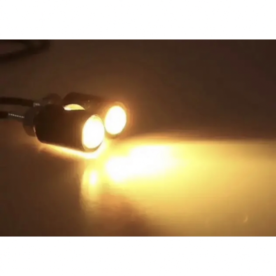 超小型　LEDウインカー　マイクロミニ　4個セット　ライト　ウインカー　スモール 自動車/バイクのバイク(パーツ)の商品写真