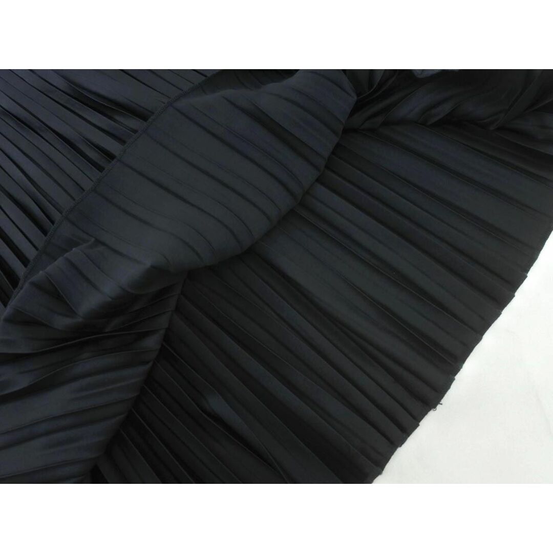 UNIQLO(ユニクロ)のUniqlo U ユニクロ ユー ルメール プリーツ スカート size61/濃紺  ■■ レディース レディースのスカート(ロングスカート)の商品写真