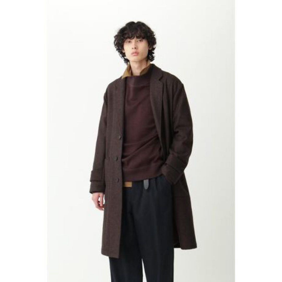 MHL.(エムエイチエル)のMHL. Basic wool melton メンズのジャケット/アウター(ステンカラーコート)の商品写真