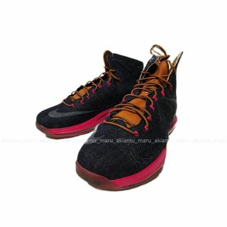 ナイキ(NIKE)のNIKE LEBRON X EXT DENIM QS レブロン 10 デニム(スニーカー)