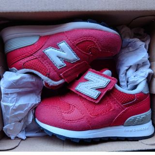 ニューバランス(New Balance)のニューバランス313 RED 12.0cm(スニーカー)