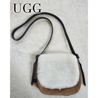 アグ(UGG)のUGG アグ ショルダーバッグ   スエード ボア(ショルダーバッグ)