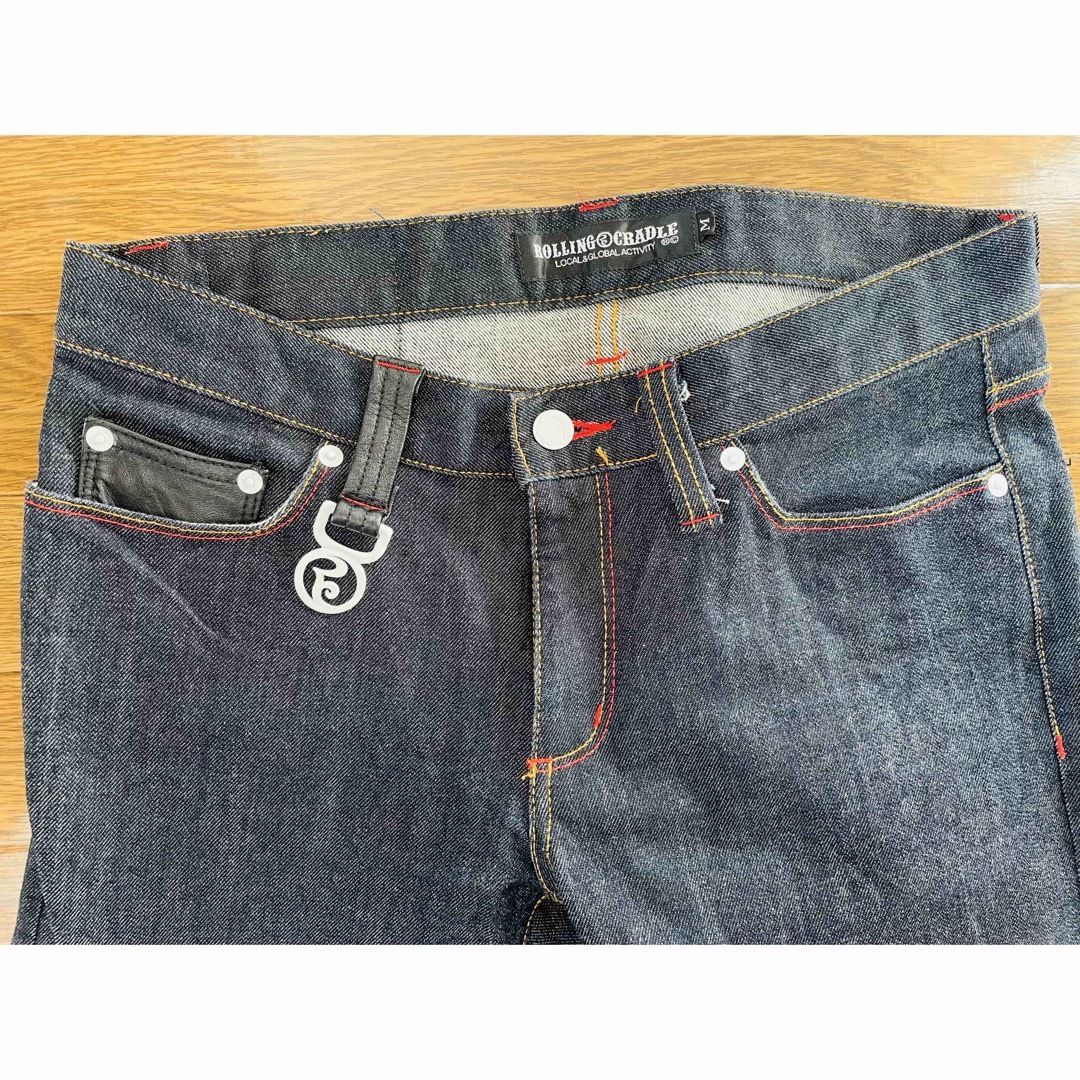 ROLLING CRADLE(ローリングクレイドル)のローリングクレイドル スキニー デニム メンズのパンツ(デニム/ジーンズ)の商品写真