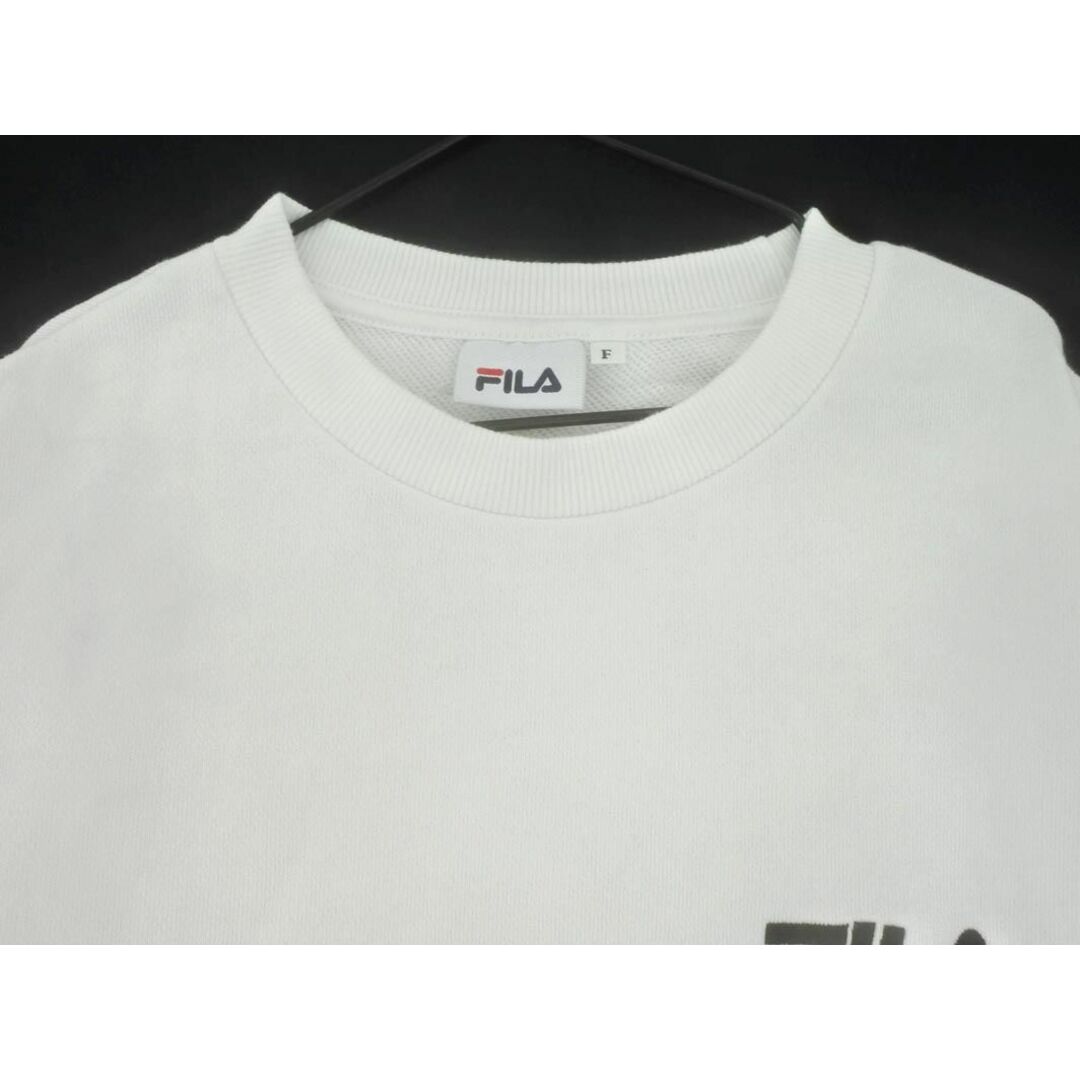 FILA(フィラ)のFILA フィラ ロゴ スウェット sizeF/白 ◇■ レディース レディースのトップス(トレーナー/スウェット)の商品写真