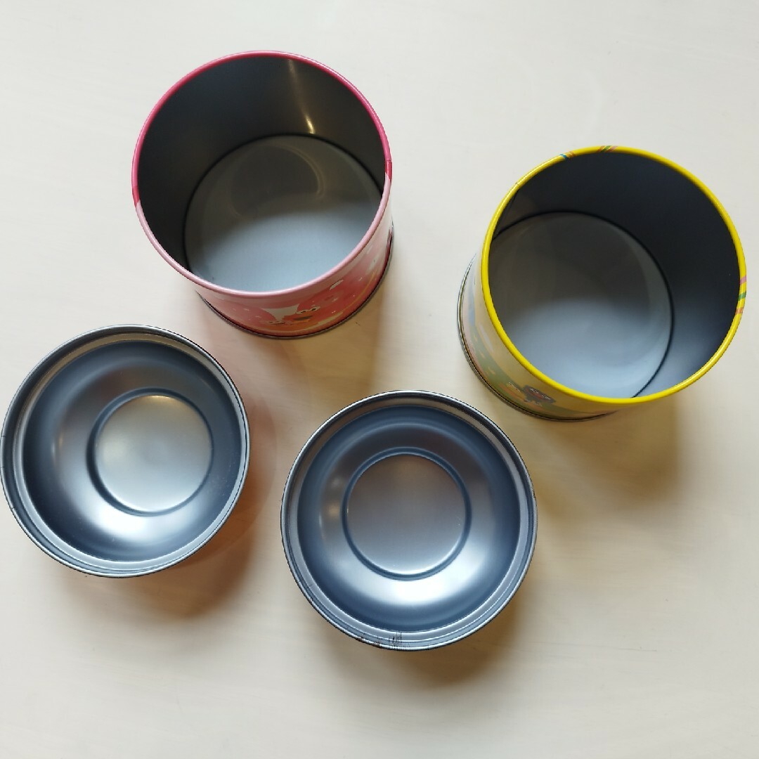 セサミストリート　空き缶　缶　ユニバ インテリア/住まい/日用品のインテリア小物(小物入れ)の商品写真