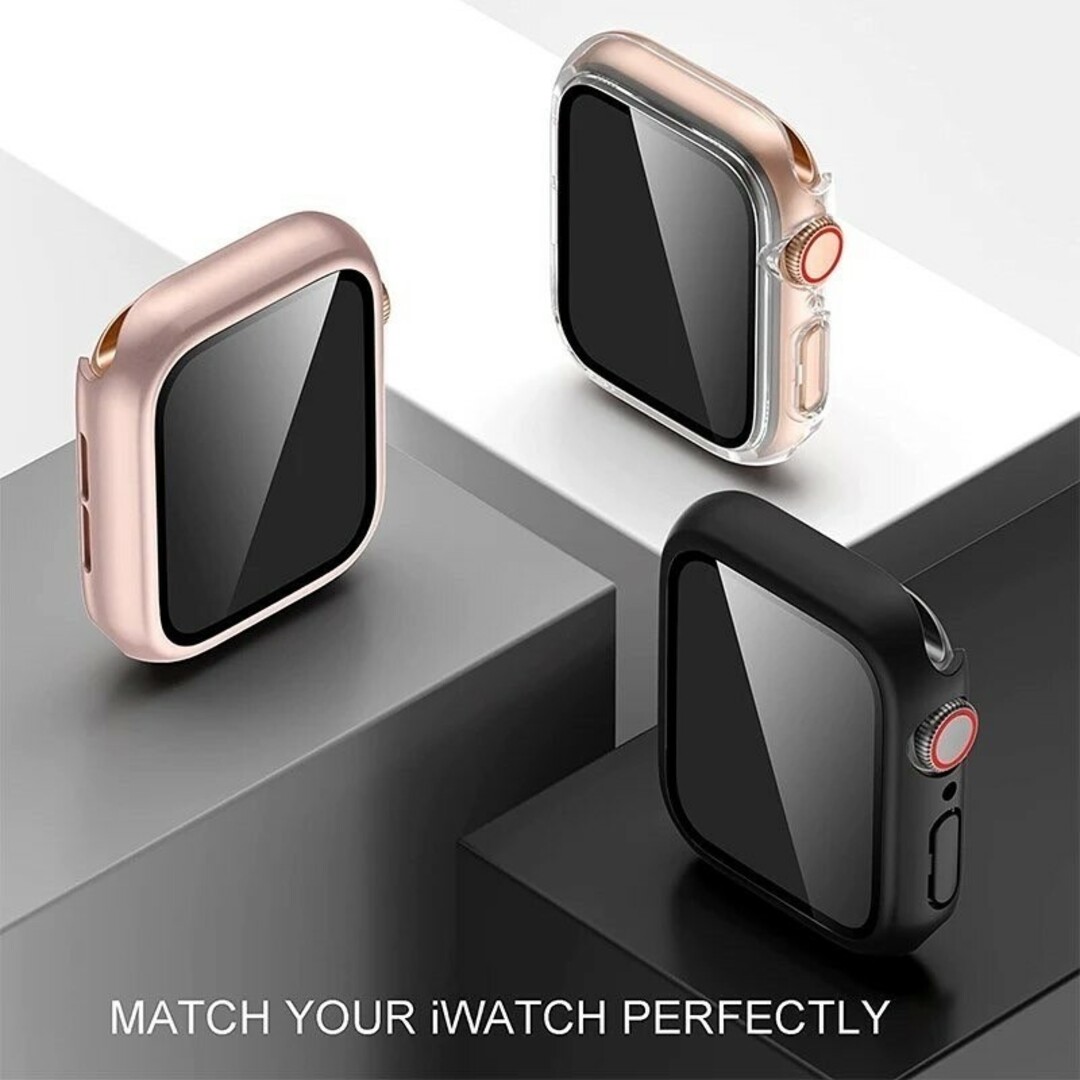 Apple Watch(アップルウォッチ)のAppleWatch カバー アップルウォッチ ケース 全シリーズ レディースのファッション小物(腕時計)の商品写真
