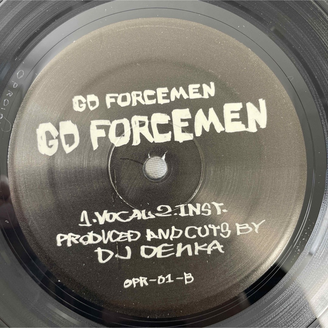 Go Forcemen / Strong Style【12"】 エンタメ/ホビーのCD(ヒップホップ/ラップ)の商品写真