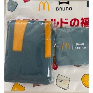 マクドナルド(マクドナルド)のマクドナルド　BRUNO ブランケット　コインポーチ(ノベルティグッズ)