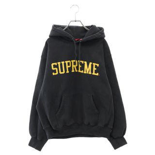 シュプリーム(Supreme)のSUPREME シュプリーム 23AW Varsity Hooded Sweatshirt バーシティロゴ プリントプルオーバーパーカー ブラック(パーカー)