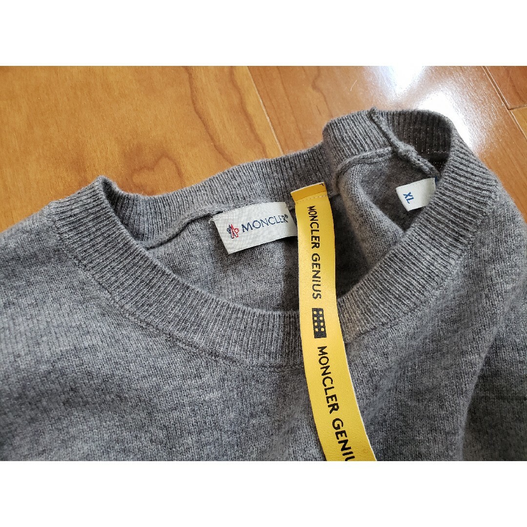 美品 fragment moncler カシミヤニット 藤原ヒロシ