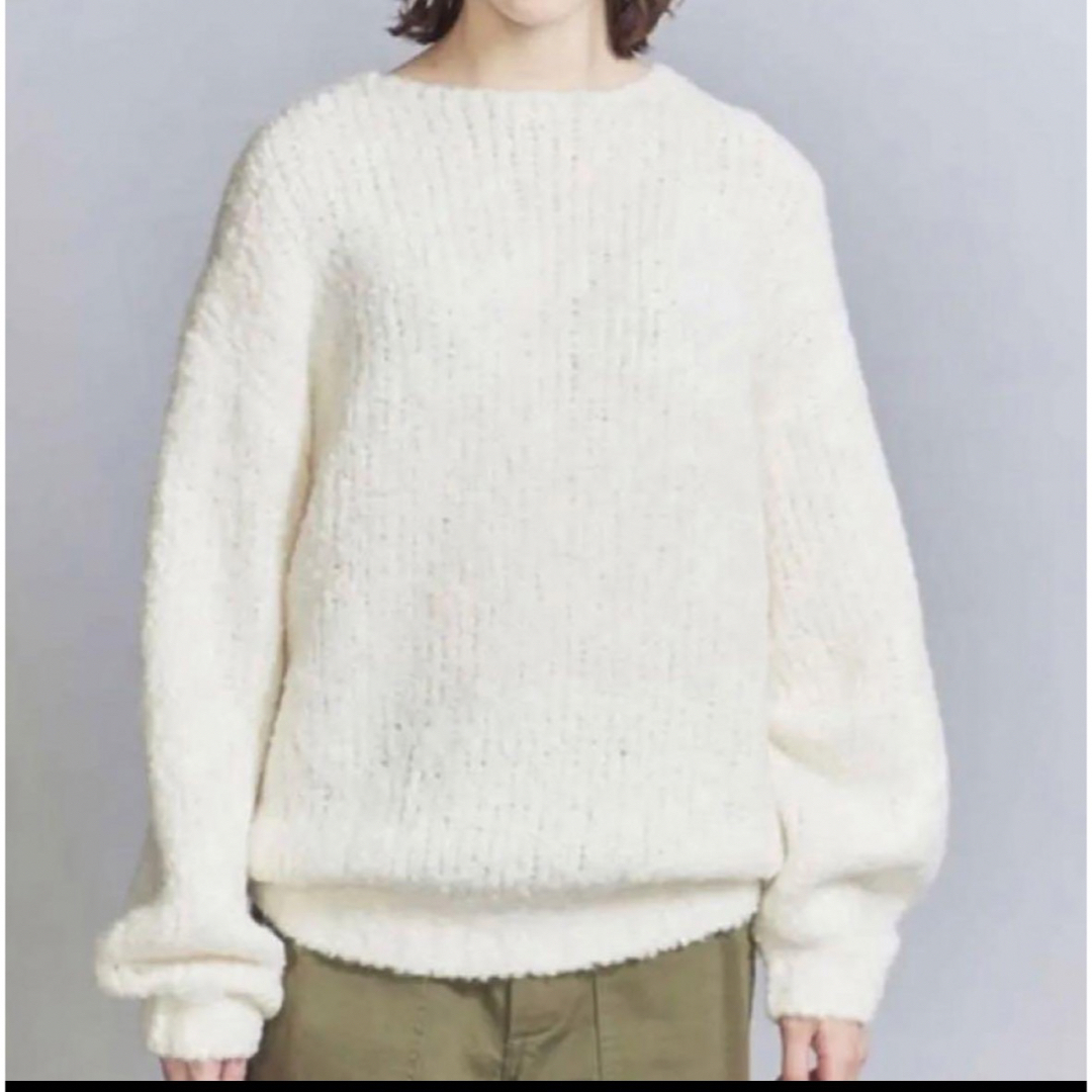 BEAUTY&YOUTH UNITED ARROWS(ビューティアンドユースユナイテッドアローズ)のBEAUTY&YOUTH united arrows ウールアルパカニット レディースのトップス(ニット/セーター)の商品写真