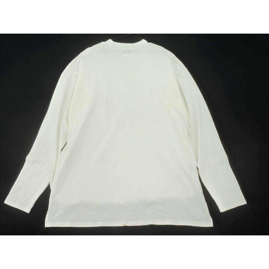 moussy(マウジー)のアズールバイマウジー ロゴ Tシャツ sizeM/白 ◇■ レディース レディースのトップス(Tシャツ(長袖/七分))の商品写真