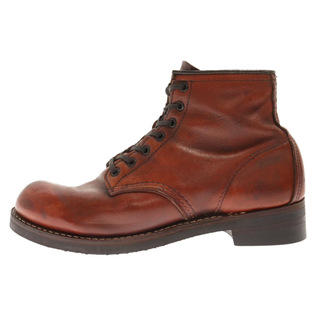 16センチヒールRED WING レッド ウイング BECKMAN ROUND BOOTS ベックマン レースアップ ブーツ ブラックチェリー 9011