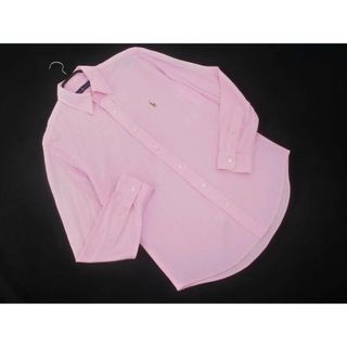 ラルフローレン(Ralph Lauren)のRalph Lauren ラルフローレン ボタンダウン ワンポイント 長袖 シャツ sizeM/ピンク ■◇ メンズ(シャツ)