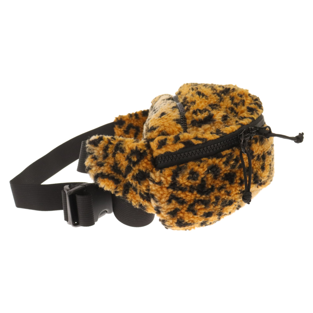 Supreme(シュプリーム)のSUPREME シュプリーム 17AW Leopard Fleece Waist Bag レオパードフリースウエストバッグ ブラウン メンズのバッグ(ウエストポーチ)の商品写真