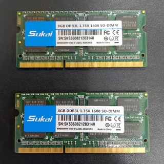 【送料無料】低電圧メモリ 8GB×2枚 DDR3L-1600(PCパーツ)