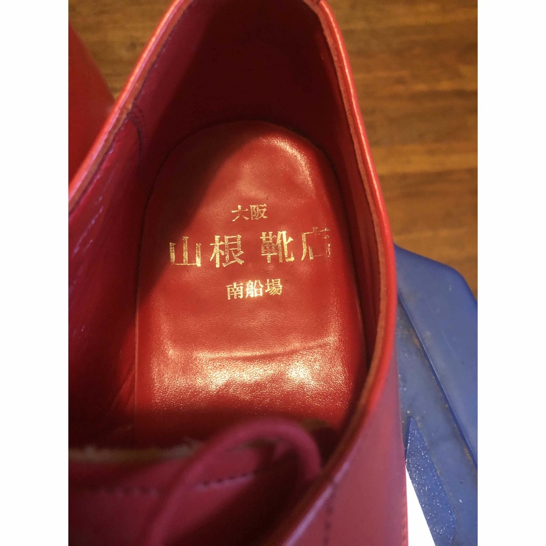 EVISU(エビス)の最終価格　貴重　美品　山根靴店　26センチ プレーン レザーシューズ メンズの靴/シューズ(ドレス/ビジネス)の商品写真