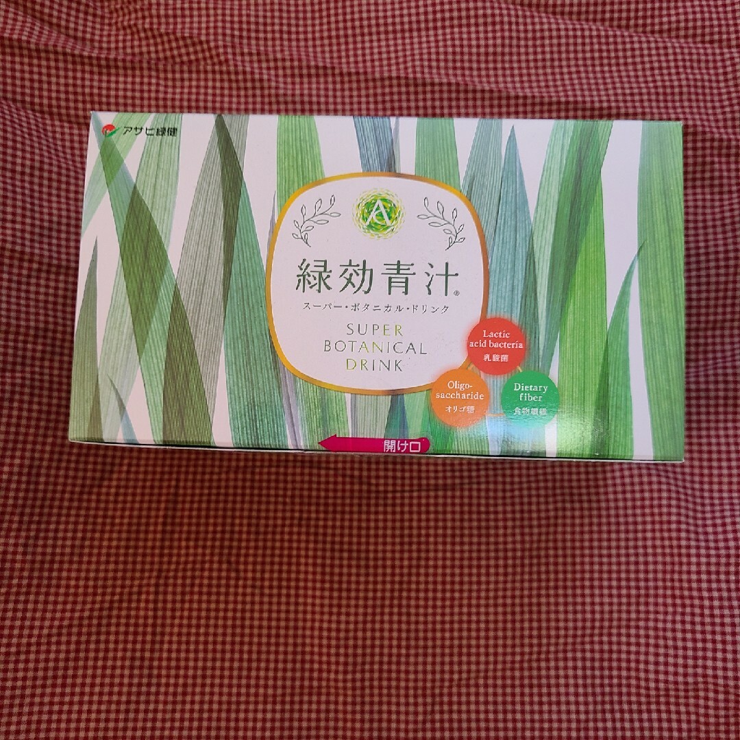 アサヒ(アサヒ)のアサヒ緑健　緑効青汁3.5g✕90袋入り新品 食品/飲料/酒の健康食品(青汁/ケール加工食品)の商品写真