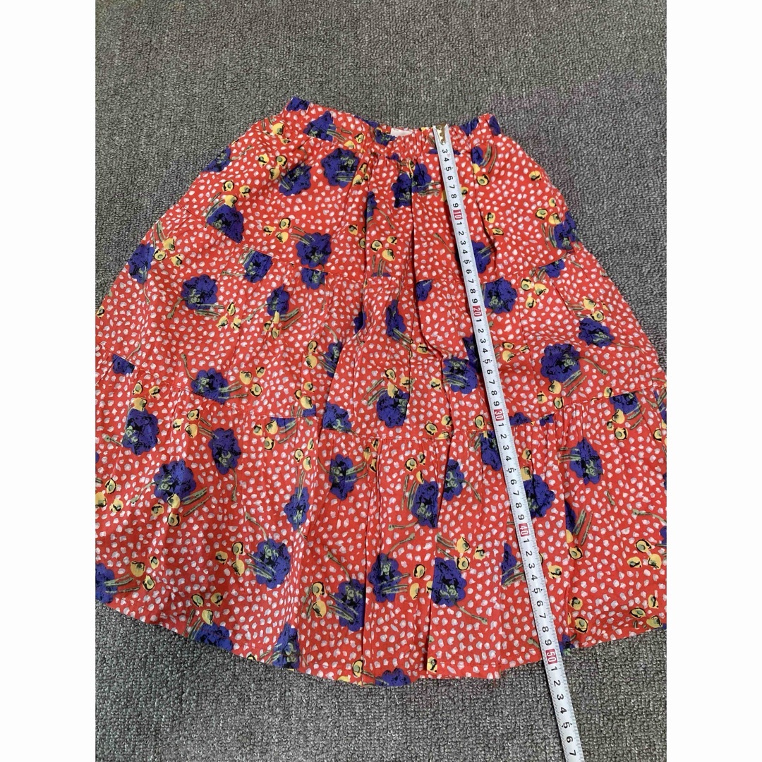 MARKEY'S(マーキーズ)のマーキーズ　花柄スカート 110-120 キッズ/ベビー/マタニティのキッズ服女の子用(90cm~)(スカート)の商品写真