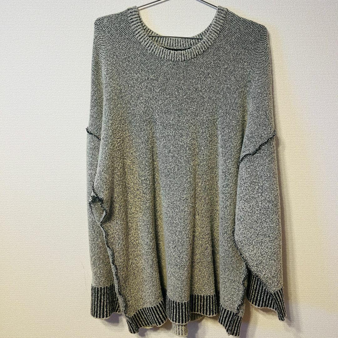 Laid Back CROPPED KNITTED SWEATER 2サイズ メンズのトップス(ニット/セーター)の商品写真