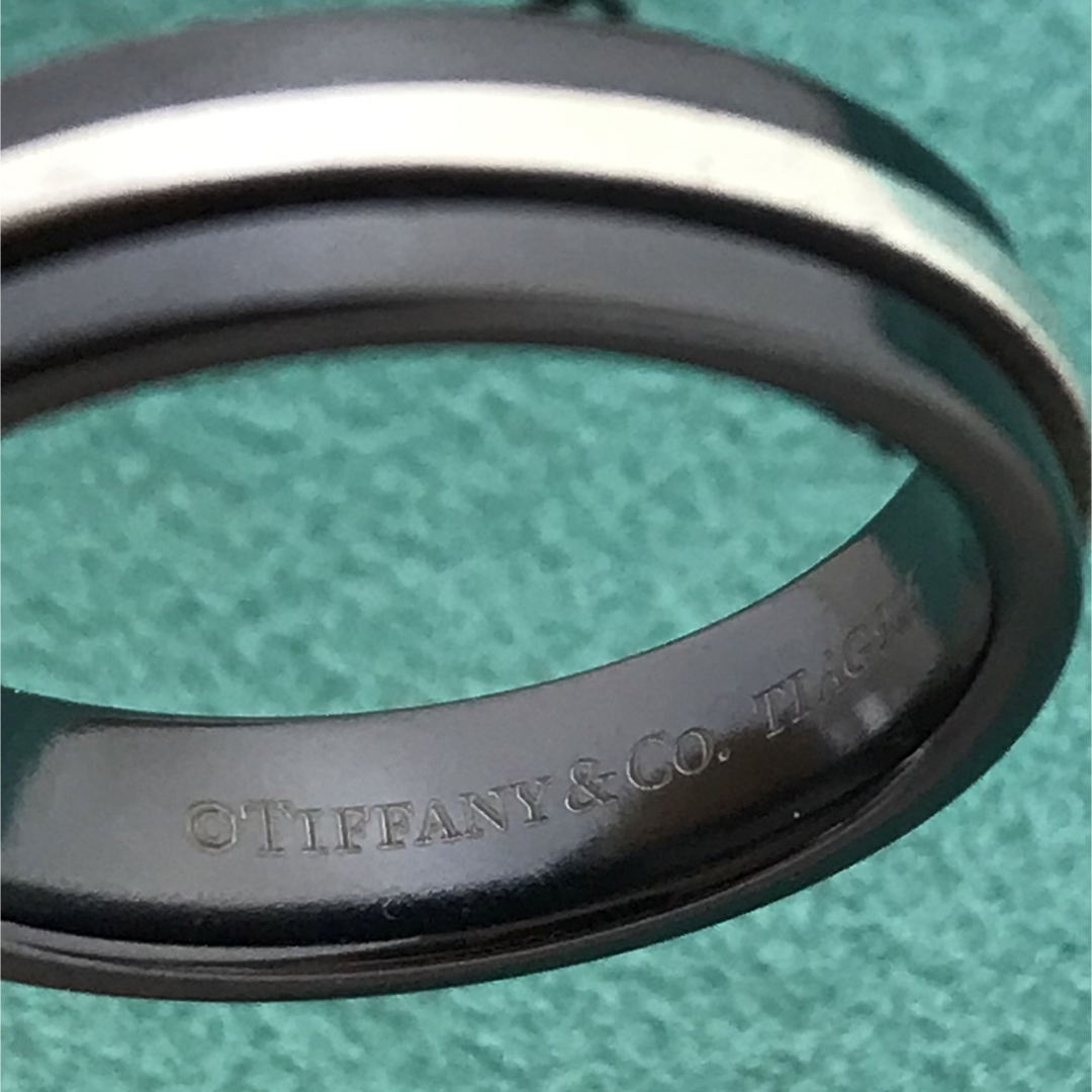 Tiffany & Co.(ティファニー)のTiffany Tコレクション TWO リング22.5号 希少 メンズのアクセサリー(リング(指輪))の商品写真