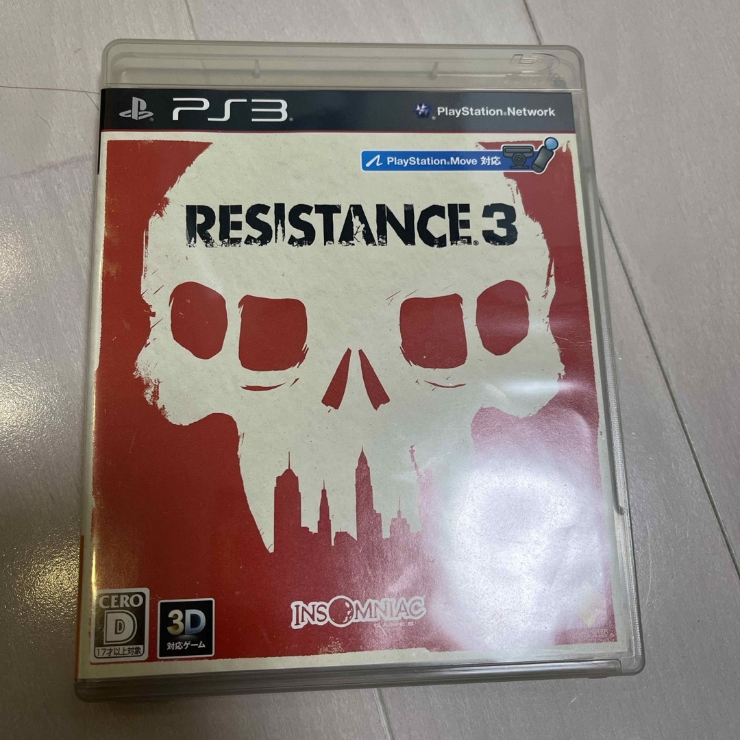 RESISTANCE 3（レジスタンス 3） エンタメ/ホビーのゲームソフト/ゲーム機本体(家庭用ゲームソフト)の商品写真