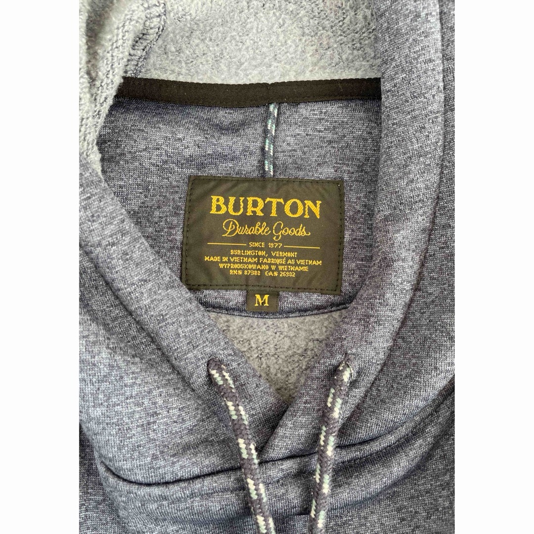 BURTON(バートン)のバートン　BURTON　プルオーバーパーカー　ネイビー　XL程度 メンズのトップス(パーカー)の商品写真