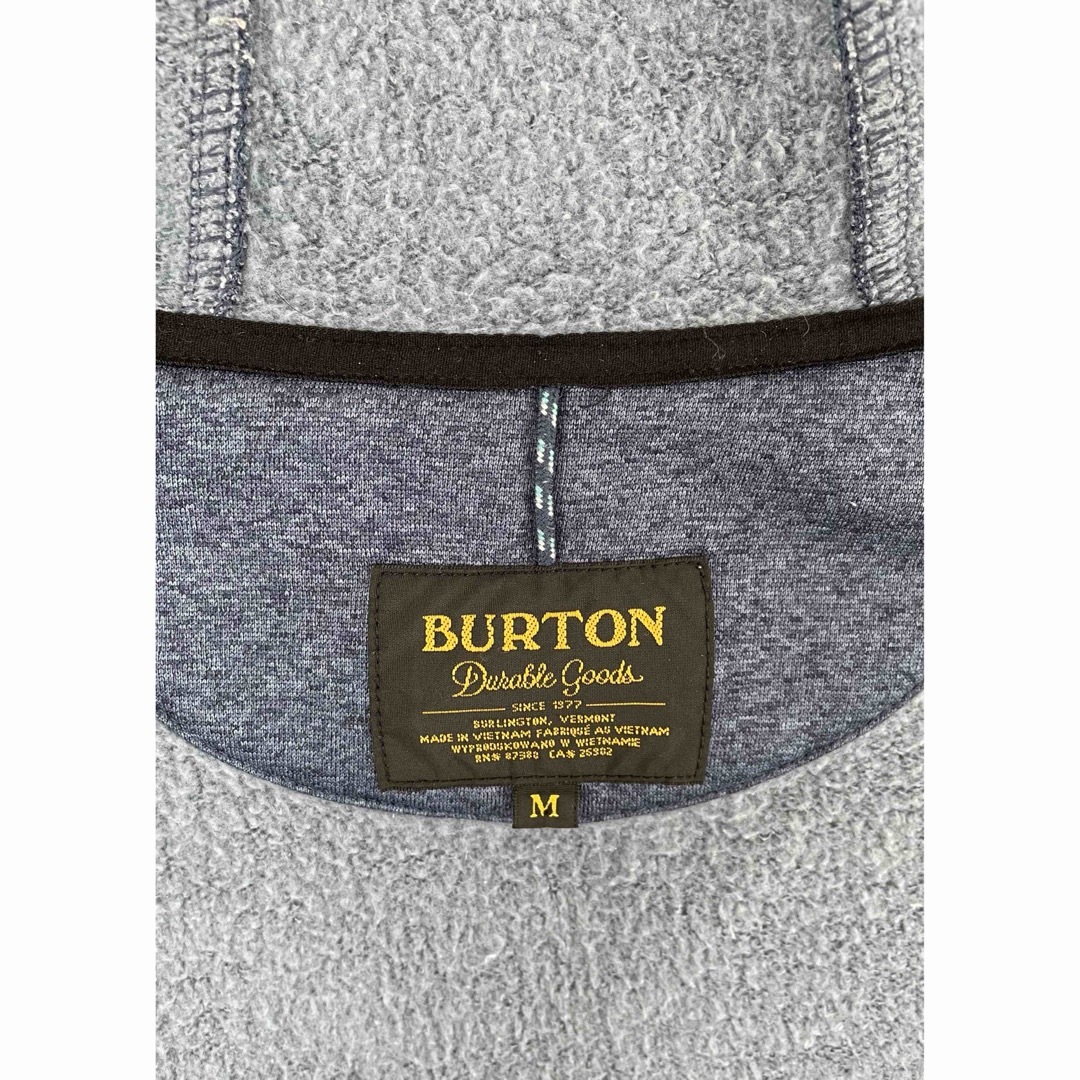 BURTON(バートン)のバートン　BURTON　プルオーバーパーカー　ネイビー　XL程度 メンズのトップス(パーカー)の商品写真