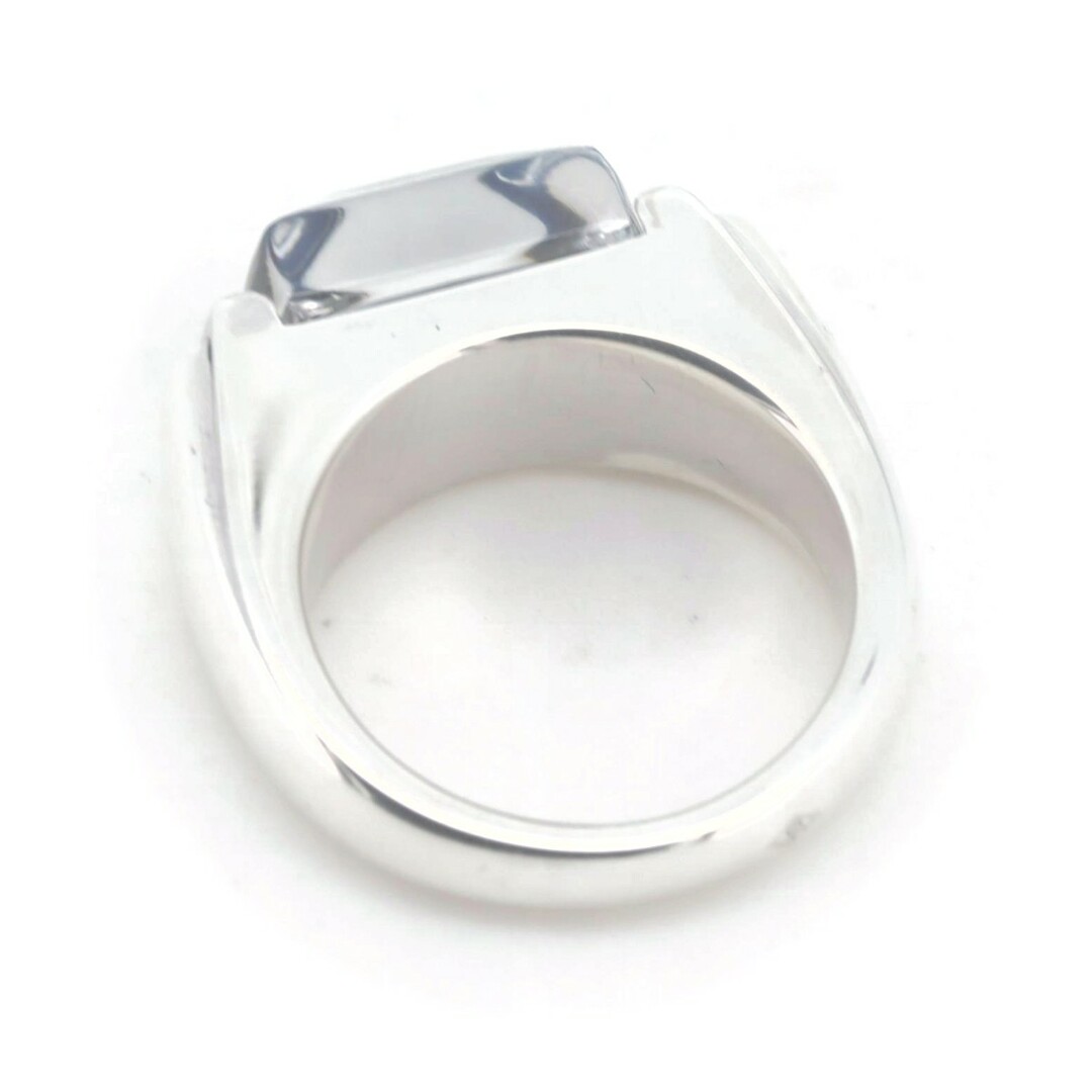 目立った傷や汚れなし バカラ クリスタル リング 指輪 16号 SV925(シルバー) レディースのアクセサリー(リング(指輪))の商品写真