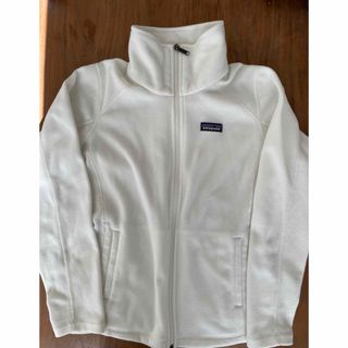 パタゴニア(patagonia)の【中古】パタゴニア　S 白　フリース(その他)