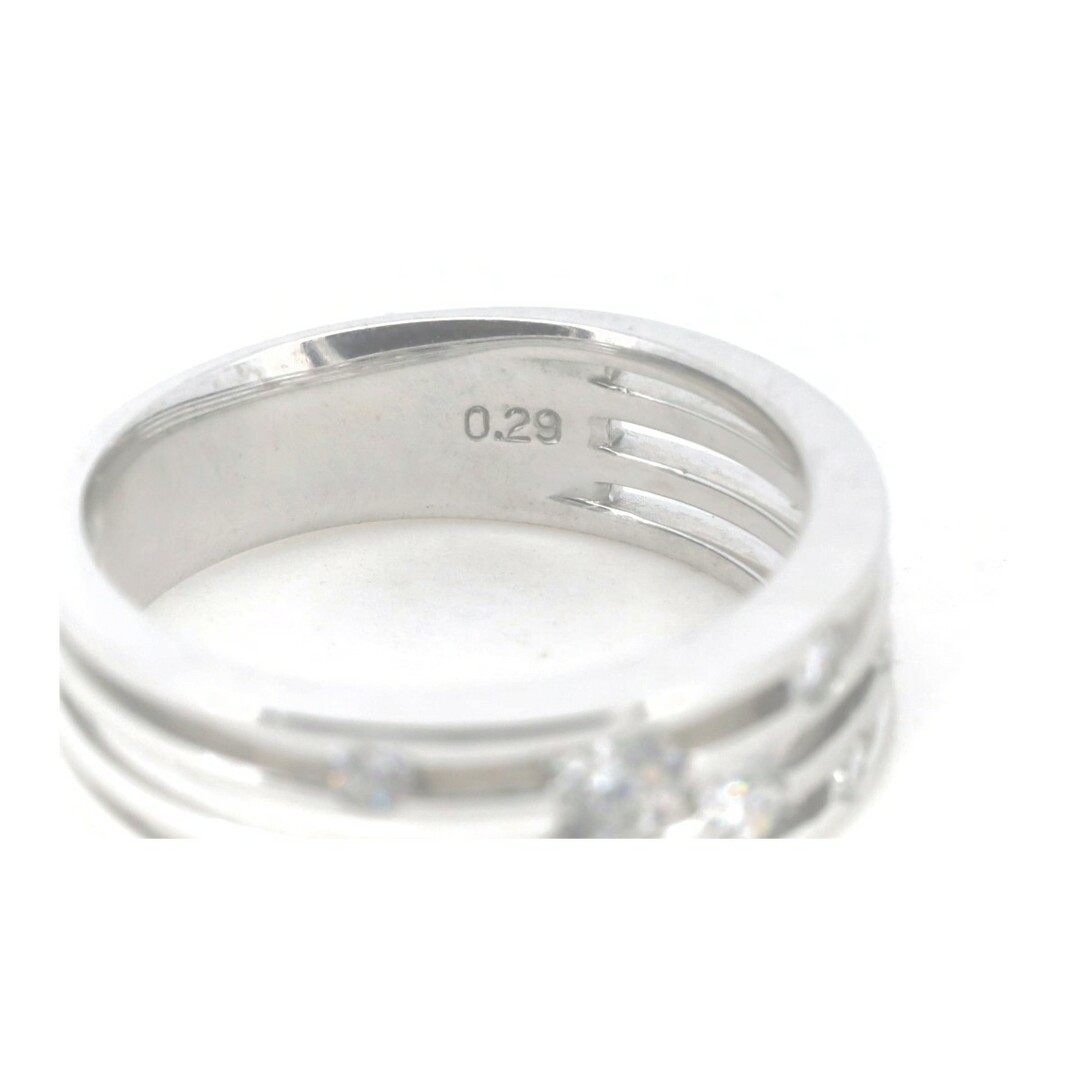 TASAKI(タサキ)の目立った傷や汚れなし タサキ ダイヤモンド リング 指輪 0.29CT 12号 K18WG(18金 ホワイトゴールド) レディースのアクセサリー(リング(指輪))の商品写真
