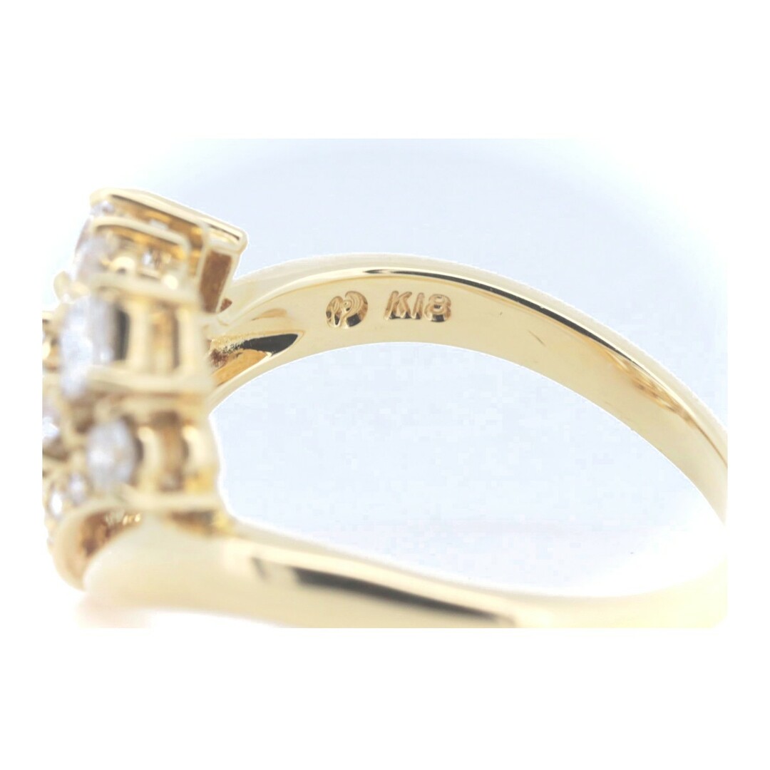 TASAKI(タサキ)の目立った傷や汚れなし タサキ ダイヤモンド リング 指輪 1.09CT 15号 K18YG(18金 イエローゴールド) レディースのアクセサリー(リング(指輪))の商品写真