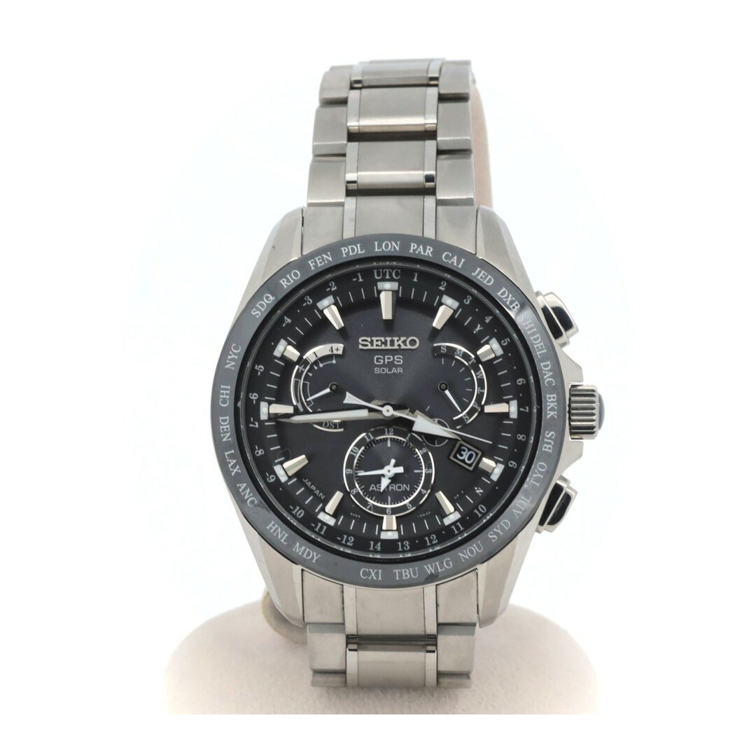 質サイトウ_腕時計やや傷や汚れあり セイコー アストロン SBXB045 GPSソーラー デュアルタイム メンズ 腕時計