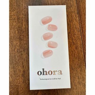 オホーラ(ohora)のohora オホーラ ジェルネイルシール N Apricot(ネイル用品)