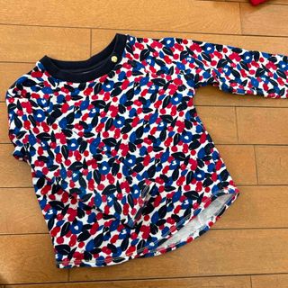 プチバトー(PETIT BATEAU)の美品PETIT BATEAU＊トレーナー110cm(Tシャツ/カットソー)