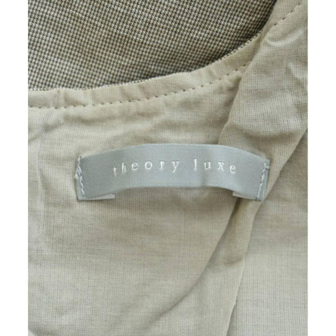 Theory luxe(セオリーリュクス)のtheory luxe セオリーリュクス カジュアルシャツ 38(M位) 茶系 【古着】【中古】 レディースのトップス(シャツ/ブラウス(長袖/七分))の商品写真