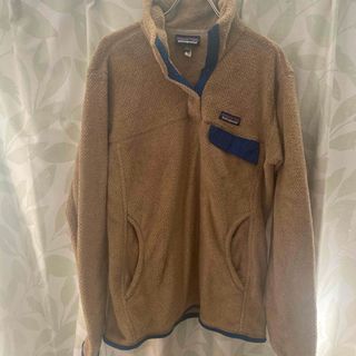 パタゴニア(patagonia)のPatagonia パタゴニア リツールスナップ 美品 ブラウンブルー(ニット/セーター)