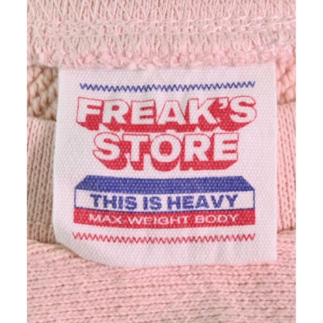 FREAK'S STORE(フリークスストア)のFREAK'S STORE フリークスストア スウェット F ピンク 【古着】【中古】 レディースのトップス(トレーナー/スウェット)の商品写真