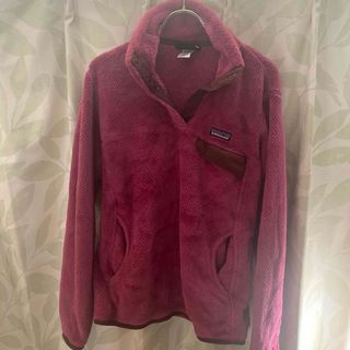 パタゴニア(patagonia)のPatagonia パタゴニア リツールスナップ ピンク レッド(ニット/セーター)